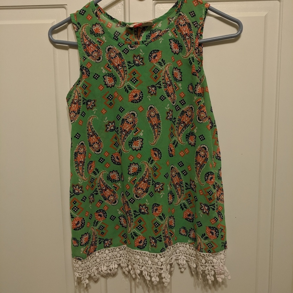 Girls Boho Tank Top